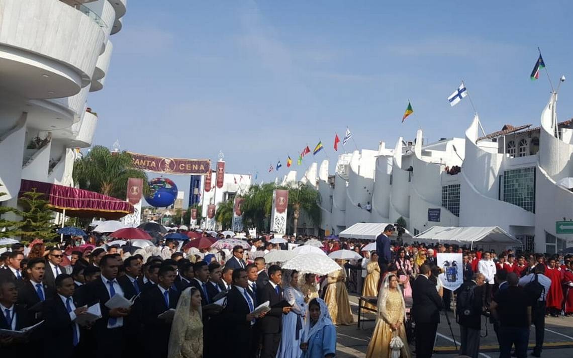 Dan la bienvenida a más 400 de mil fieles de la Iglesia de La Luz del